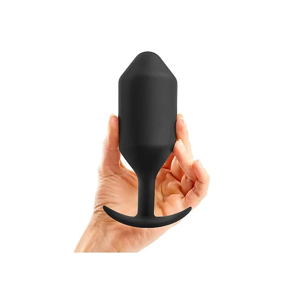 B-Vibe Snug Plug 6 - Zwart van het merk b-Vibe - Buttplugs - online kopen bij Masculum.nl. De discrete online seks-toys en erotisch heren ondergoed winkel voor gay & hetero mannen.