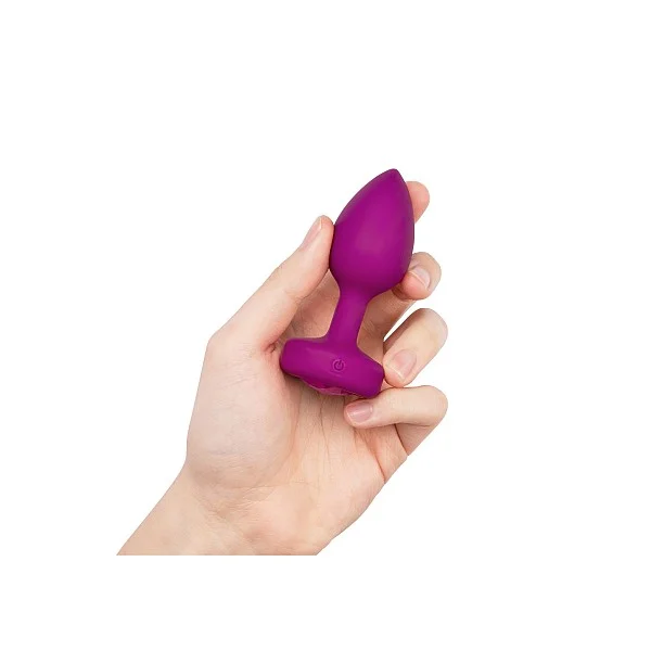 B-Vibe Vibr Jewel Plug S/M - Fuchsia van het merk b-Vibe - Buttplugs - online kopen bij Masculum.nl. De discrete online seks-toys en erotisch heren ondergoed winkel voor gay & hetero mannen.
