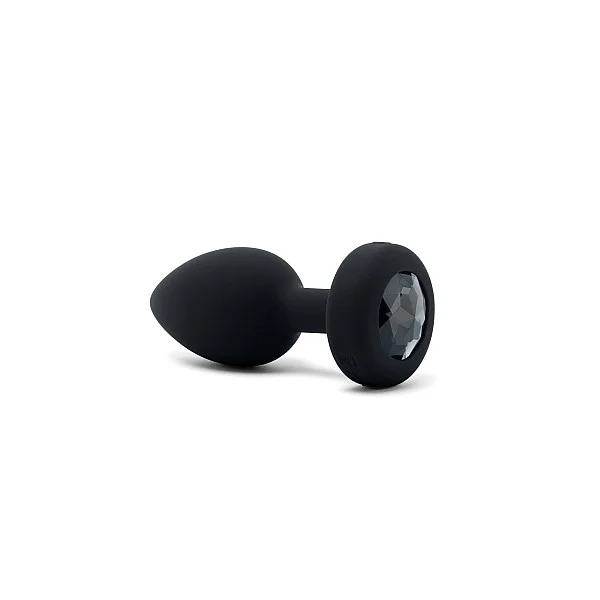 B-Vibe Vibr Jewel Plug M/L - Zwart van het merk b-Vibe - Buttplugs - online bestellen bij Masculum.nl. De discrete online seks-toys en erotisch heren ondergoed winkel voor gay & hetero mannen.