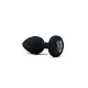 B-Vibe Vibr Jewel Plug M/L - Zwart van het merk b-Vibe - Buttplugs - online bestellen bij Masculum.nl. De discrete online seks-toys en erotisch heren ondergoed winkel voor gay & hetero mannen.