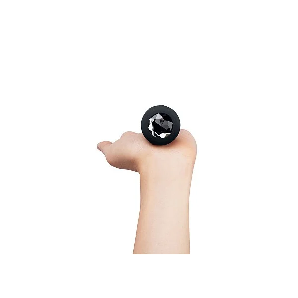 B-Vibe Vibr Jewel Plug M/L - Zwart van het merk b-Vibe - Buttplugs - online bestellen bij Masculum.nl. De discrete online seks-toys en erotisch heren ondergoed winkel voor gay & hetero mannen.