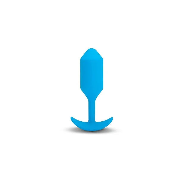 B-Vibe Vibrating Snug Plug L - Blauw van het merk b-Vibe - Buttplugs - online bestellen bij Masculum.nl. De discrete online seks-toys en erotisch heren ondergoed winkel voor gay & hetero mannen.
