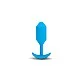 B-Vibe Vibrating Snug Plug L - Blauw van het merk b-Vibe - Buttplugs - online bestellen bij Masculum.nl. De discrete online seks-toys en erotisch heren ondergoed winkel voor gay & hetero mannen.