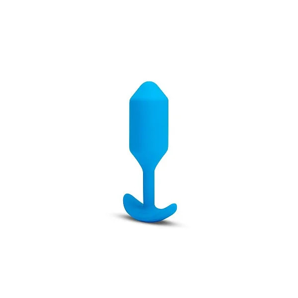 B-Vibe Vibrating Snug Plug L - Blauw van het merk b-Vibe - Buttplugs - online bestellen bij Masculum.nl. De discrete online seks-toys en erotisch heren ondergoed winkel voor gay & hetero mannen.