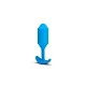 B-Vibe Vibrating Snug Plug L - Blauw van het merk b-Vibe - Buttplugs - online bestellen bij Masculum.nl. De discrete online seks-toys en erotisch heren ondergoed winkel voor gay & hetero mannen.