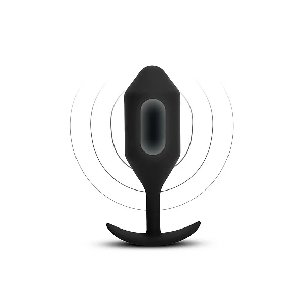 B-Vibe Vibrating Snug Plug XXL - Zwart van het merk b-Vibe - Buttplugs - online bestellen bij Masculum.nl. De discrete online seks-toys en erotisch heren ondergoed winkel voor gay & hetero mannen.