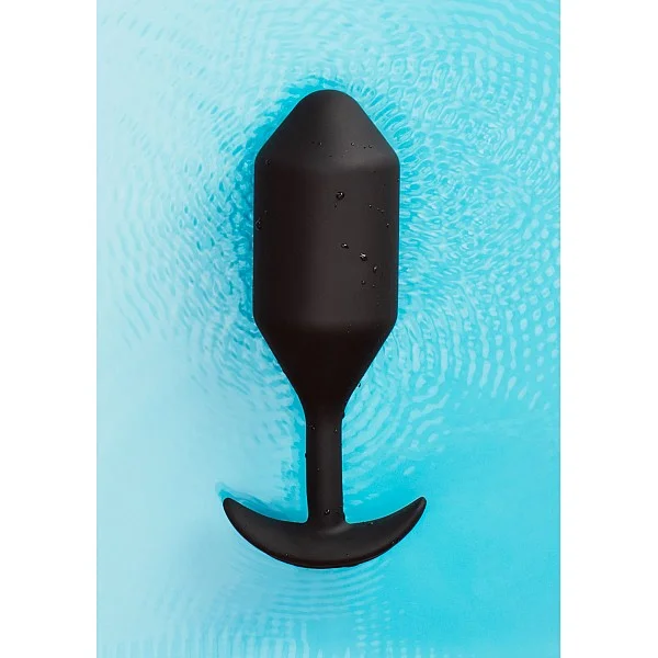 B-Vibe Vibrating Snug Plug XXL - Zwart van het merk b-Vibe - Buttplugs - online bestellen bij Masculum.nl. De discrete online seks-toys en erotisch heren ondergoed winkel voor gay & hetero mannen.