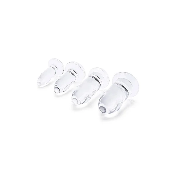 B-Vibe Anal Dilators Set - Transparant van het merk b-Vibe - Buttplugs - online bestellen bij Masculum.nl. De discrete online seks-toys en erotisch heren ondergoed winkel voor gay & hetero mannen.