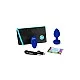 B-Vibe Vibr Jewel Plug L/XL - Blauw van het merk b-Vibe - Buttplugs - online kopen bij Masculum.nl. De discrete online seks-toys en erotisch heren ondergoed winkel voor gay & hetero mannen.