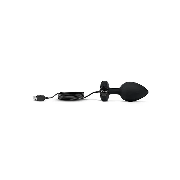 B-Vibe Vibr Jewel Plug XXL - Zwart van het merk b-Vibe - Buttplugs - online bestellen bij Masculum.nl. De discrete online seks-toys en erotisch heren ondergoed winkel voor gay & hetero mannen.