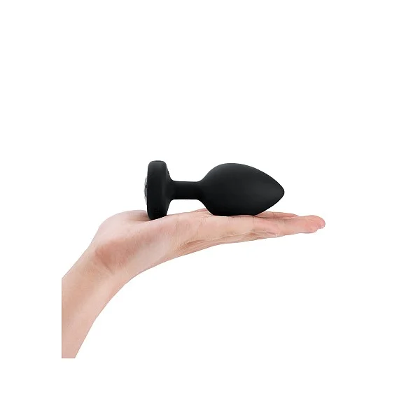 B-Vibe Vibr Jewel Plug XXL - Zwart van het merk b-Vibe - Buttplugs - online bestellen bij Masculum.nl. De discrete online seks-toys en erotisch heren ondergoed winkel voor gay & hetero mannen.