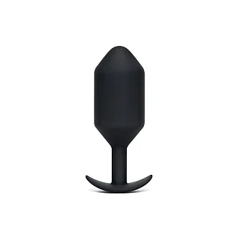 B-Vibe Snug Plug 7 - Zwart