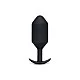 B-Vibe Snug Plug 7 - Zwart van het merk b-Vibe - Buttplugs - online kopen bij Masculum.nl. De discrete online seks-toys en erotisch heren ondergoed winkel voor gay & hetero mannen.