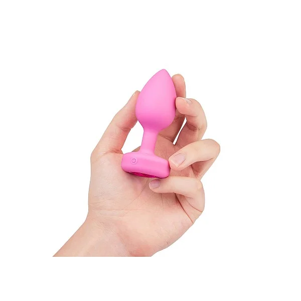 B-Vibe Vibr Heart Plug S/M - Roze van het merk b-Vibe - Buttplugs - online kopen bij Masculum.nl. De discrete online seks-toys en erotisch heren ondergoed winkel voor gay & hetero mannen.