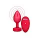 B-Vibe Vibr Heart Plug M/L - Rood van het merk b-Vibe - Buttplugs - online bestellen bij Masculum.nl. De discrete online seks-toys en erotisch heren ondergoed winkel voor gay & hetero mannen.