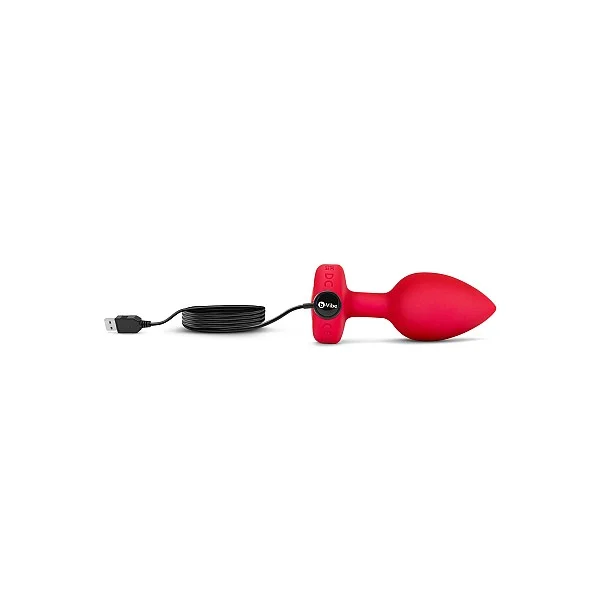 B-Vibe Vibr Heart Plug M/L - Rood van het merk b-Vibe - Buttplugs - online bestellen bij Masculum.nl. De discrete online seks-toys en erotisch heren ondergoed winkel voor gay & hetero mannen.