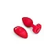 B-Vibe Vibr Heart Plug M/L - Rood van het merk b-Vibe - Buttplugs - online bestellen bij Masculum.nl. De discrete online seks-toys en erotisch heren ondergoed winkel voor gay & hetero mannen.