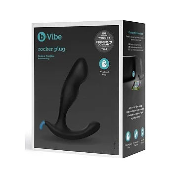 B-Vibe Rocker Plug - Zwart