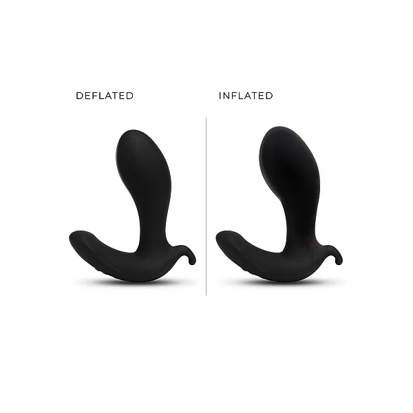 B-Vibe Expand Plug - Zwart van het merk b-Vibe - Buttplugs - online bestellen bij Masculum.nl. De discrete online seks-toys en erotisch heren ondergoed winkel voor gay & hetero mannen.