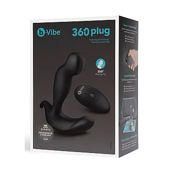 B-Vibe 360 Plug - Zwart
