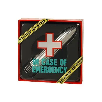 Emergency Vibrator - Zilver