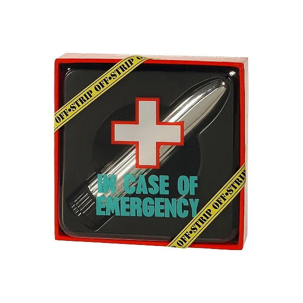 Emergency Vibrator - Zilver van het merk Spencer & Fleetwood - Kleine Vibrators - online bestellen bij Masculum.nl. De discrete online seks-toys en erotisch heren ondergoed winkel voor gay & hetero mannen.