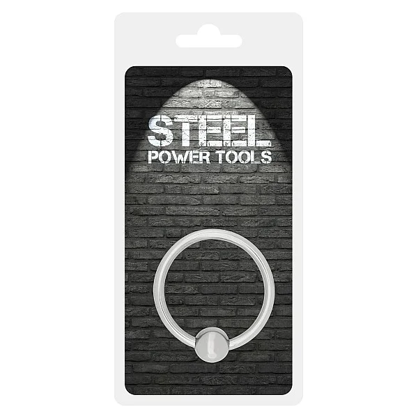 Acorn Ring 30 mm - Zilver van het merk Steel Power Tools - Cockringen - online bestellen bij Masculum.nl. De discrete online seks-toys en erotisch heren ondergoed winkel voor gay & hetero mannen.