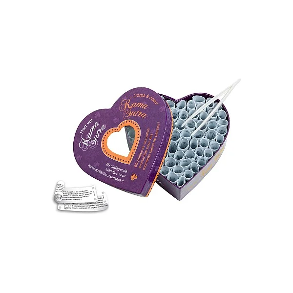 Hart/Coeur Kamasutra NL/FR - Assortiment van het merk Tease & please -  - online kopen bij Masculum.nl. De discrete online seks-toys en erotisch heren ondergoed winkel voor gay & hetero mannen.