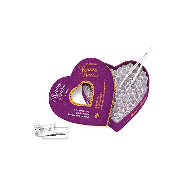 Heart/Corazon Kamasutra ENG/ES - Assortiment van het merk Tease & please -  - online bestellen bij Masculum.nl. De discrete online seks-toys en erotisch heren ondergoed winkel voor gay & hetero mannen.