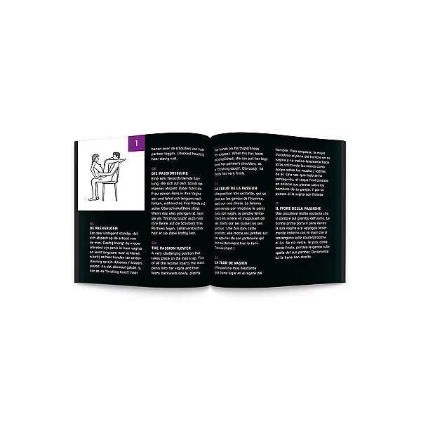 Kamasutra 10 languages - Assortiment van het merk Tease & please -  - online bestellen bij Masculum.nl. De discrete online seks-toys en erotisch heren ondergoed winkel voor gay & hetero mannen.