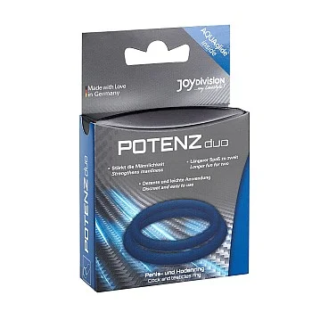 POTENZduo ring Medium - Blauw