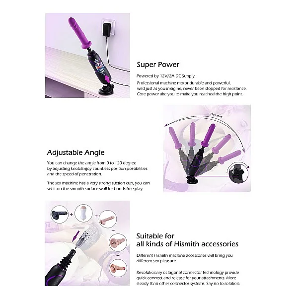 Premium Travel FuckMachine 2.0 - Paars van het merk HiSmith - Sexmachines - online kopen bij Masculum.nl. De discrete online seks-toys en erotisch heren ondergoed winkel voor gay & hetero mannen.