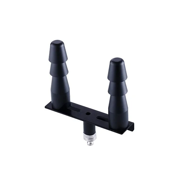 Double Vac-U-Lock - Zwart van het merk HiSmith - Sexmachines - online kopen bij Masculum.nl. De discrete online seks-toys en erotisch heren ondergoed winkel voor gay & hetero mannen.