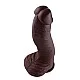 Hismith KlicLok Dildo 32 cm - Bruine huidskleur van het merk HiSmith - Realistische Dildo's - online kopen bij Masculum.nl. De discrete online seks-toys en erotisch heren ondergoed winkel voor gay & hetero mannen.