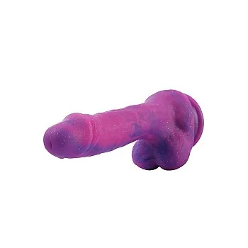 Hismith KlicLok Dildo 19 cm - Paars