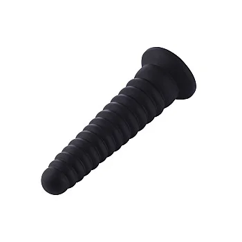 Hismith KlicLok Dildo 25 cm - Zwart