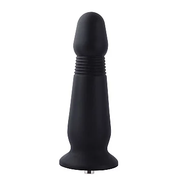 Hismith KlicLok Dildo 25 cm - Zwart