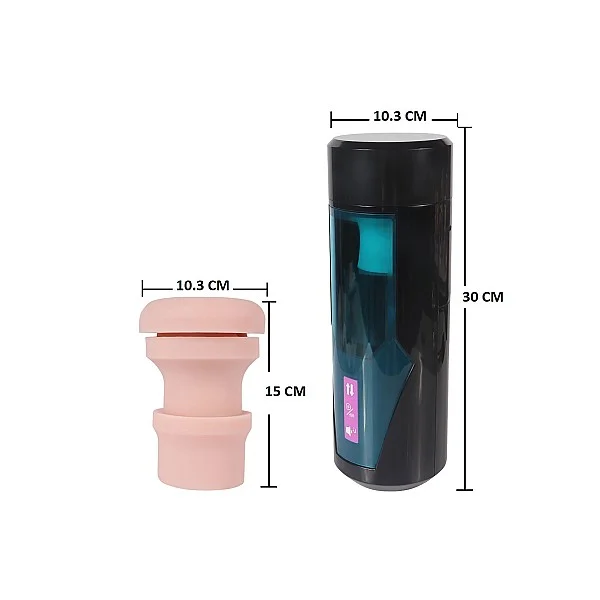 Hismith KlicLok Vibr Stroker - Lichte huidskleur van het merk HiSmith - Sleeve Masturbators - online bestellen bij Masculum.nl. De discrete online seks-toys en erotisch heren ondergoed winkel voor gay & hetero mannen.