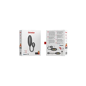 Oninder Denver Vibrating Egg + App - Zwart