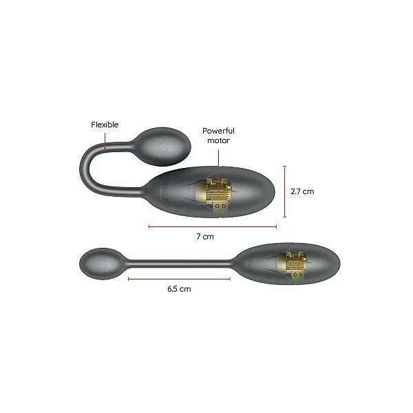 Oninder Denver Vibrating Egg + App - Zwart van het merk Oninder - Vibrerende Anaal Eitjes - online kopen bij Masculum.nl. De discrete online seks-toys en erotisch heren ondergoed winkel voor gay & hetero mannen.