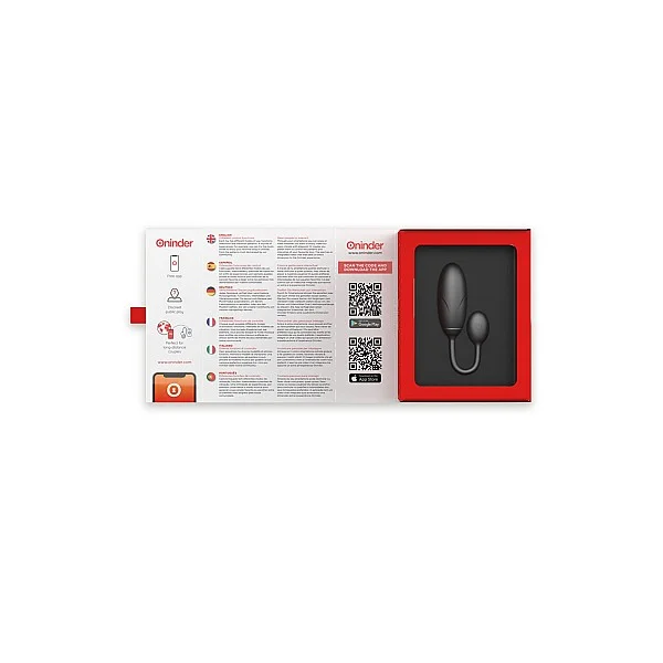 Oninder Denver Vibrating Egg + App - Zwart van het merk Oninder - Vibrerende Anaal Eitjes - online kopen bij Masculum.nl. De discrete online seks-toys en erotisch heren ondergoed winkel voor gay & hetero mannen.