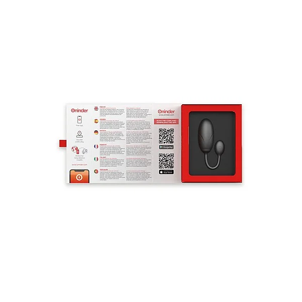 Tokyo Vibrating Egg + App - Zwart van het merk Oninder - Vibrerende Eitjes - online kopen bij Masculum.nl. De discrete online seks-toys en erotisch heren ondergoed winkel voor gay & hetero mannen.