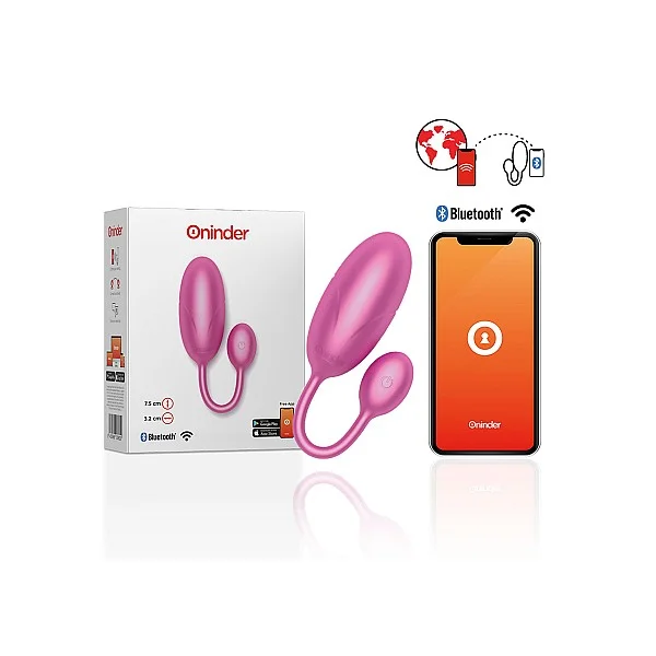 Tokyo Vibrating Egg + App - Roze van het merk Oninder - Vibrerende Eitjes - online bestellen bij Masculum.nl. De discrete online seks-toys en erotisch heren ondergoed winkel voor gay & hetero mannen.