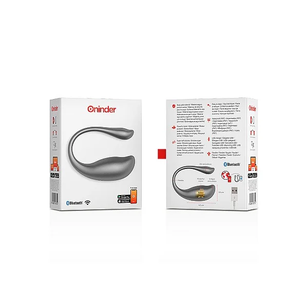 Oninder Nairobi Vibrating Egg + App - Zwart van het merk Oninder - Waterdichte Vibrators - online kopen bij Masculum.nl. De discrete online seks-toys en erotisch heren ondergoed winkel voor gay & hetero mannen.