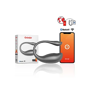 Oninder Nairobi Vibrating Egg + App - Zwart