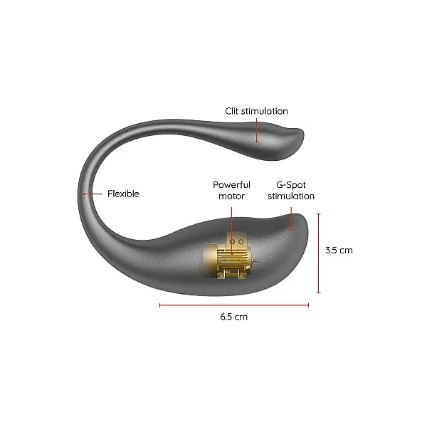 Oninder Nairobi Vibrating Egg + App - Zwart van het merk Oninder - Waterdichte Vibrators - online kopen bij Masculum.nl. De discrete online seks-toys en erotisch heren ondergoed winkel voor gay & hetero mannen.