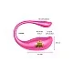 Oninder Nairobi Vibrating Egg + App - Roze van het merk Oninder - Remote Control Vibrators - online bestellen bij Masculum.nl. De discrete online seks-toys en erotisch heren ondergoed winkel voor gay & hetero mannen.