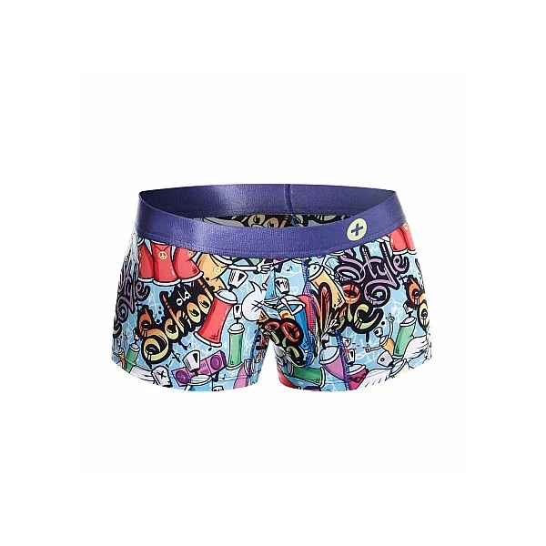 MaleBasics Hipster Trunk - Meerkleurig van het merk Malebasics - Heren Lingerie - online kopen bij Masculum.nl. De discrete online seks-toys en erotisch heren ondergoed winkel voor gay & hetero mannen.