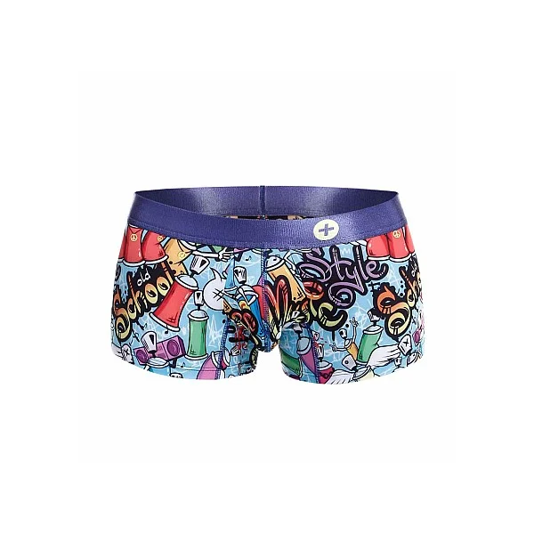 MaleBasics Hipster Trunk - Meerkleurig van het merk Malebasics - Heren Lingerie - online kopen bij Masculum.nl. De discrete online seks-toys en erotisch heren ondergoed winkel voor gay & hetero mannen.
