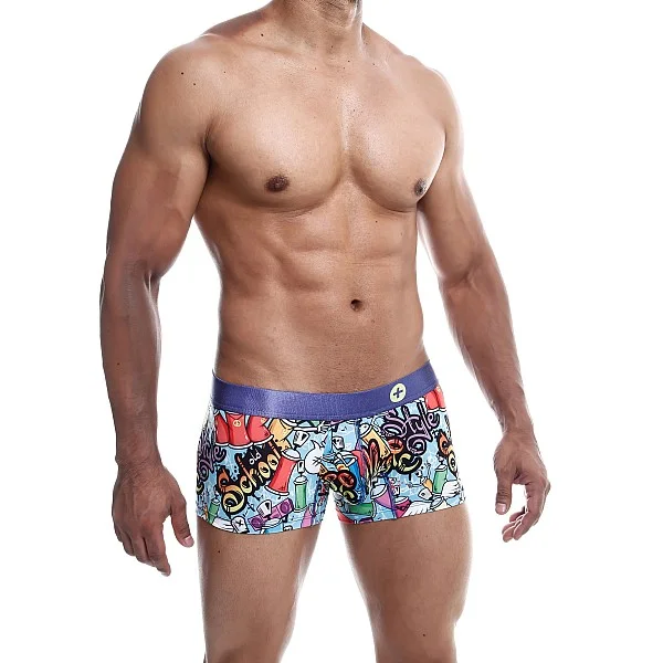 MaleBasics Hipster Trunk - Meerkleurig van het merk Malebasics - Heren Lingerie - online kopen bij Masculum.nl. De discrete online seks-toys en erotisch heren ondergoed winkel voor gay & hetero mannen.